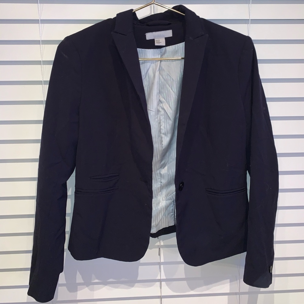 H&M blue blazers